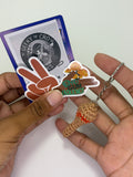 Maraca Keychains!