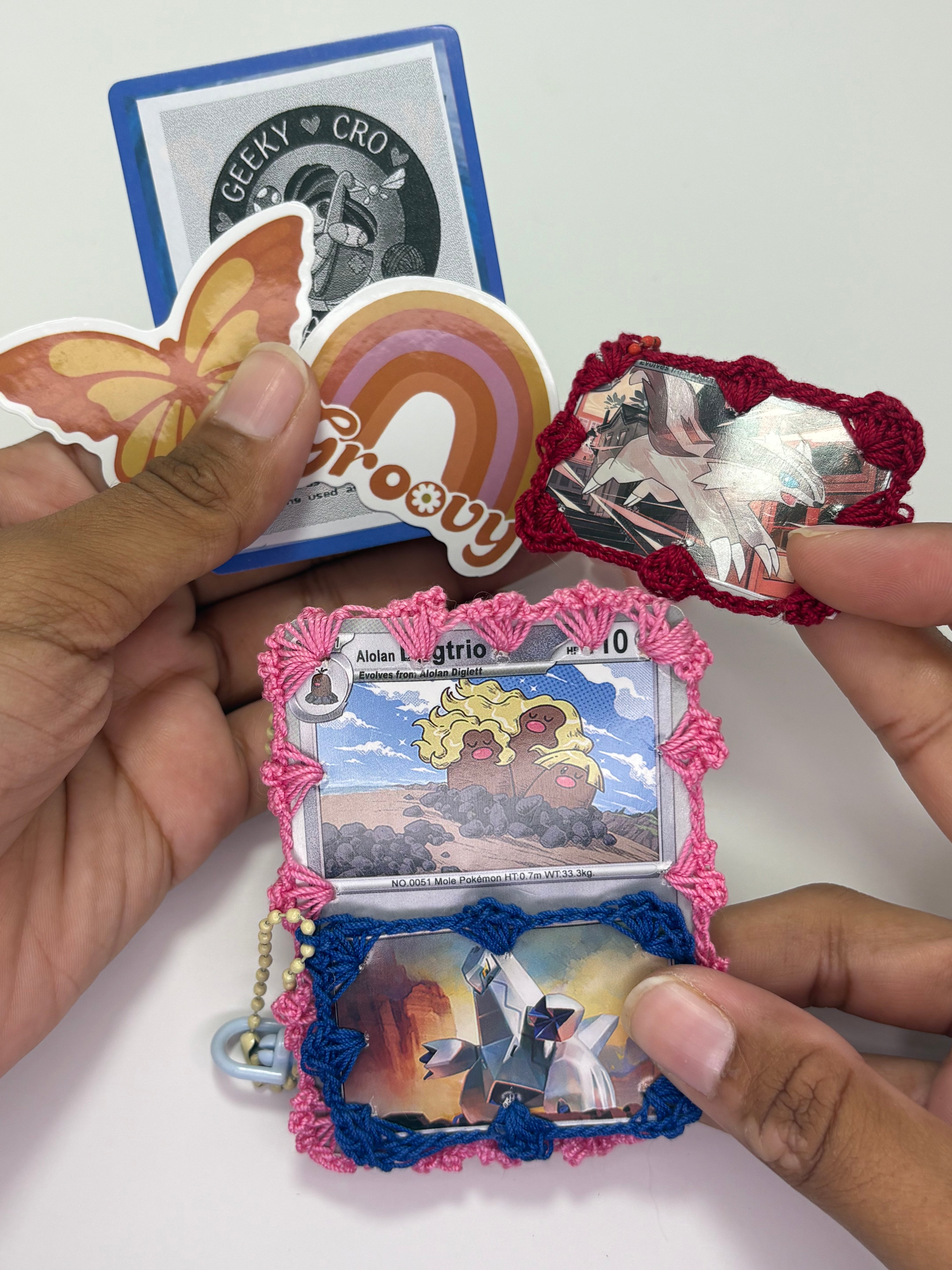 Pokecard Keychains!